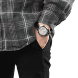 Tag Heuer Formula 1 Automatic Chronograph Grey Dial Two Tone Strap Watch for Men - CAZ2012.BA0970