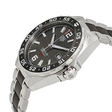 Tag Heuer Formula 1 Calibre 5 Anthracite Dial Two Tone Steel Strap Watch for Men - WAZ2011.BA0843
