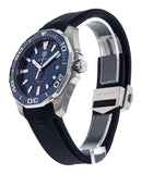 Tag Heuer Aquaracer Quartz Blue Dial Blue Rubber Strap Watch for Men - WAY101C.FC6153