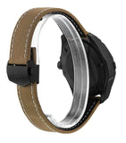 Tag Heuer Aquaracer 300 Calibre 5 Automatic Black Dial Brown Nylon Strap Watch for Men - WAY208C.FC6383