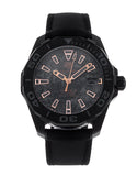 Tag Heuer Aquaracer Calibre 5 Black NATO Strap Carbon Dial Watch for Men - WBD218A.FC6445