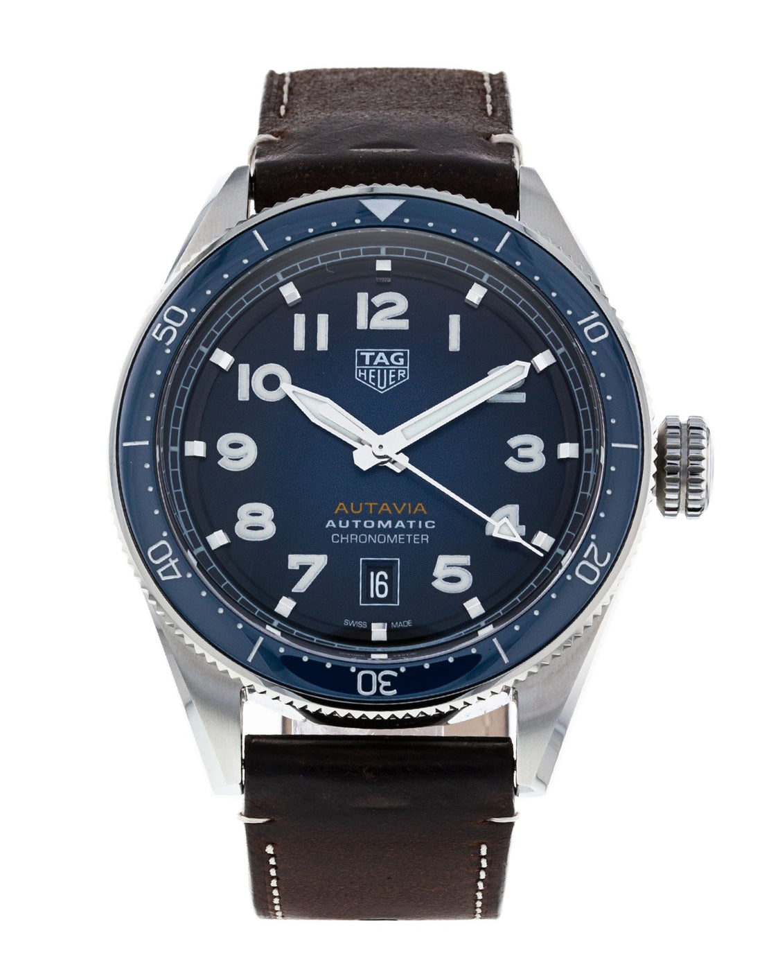 Tag Heuer Autavia Blue Dial Watch for Men - WBE5116.FC8266