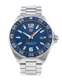 Tag Heuer Formula 1 Quartz Blue Dial Silver Steel Strap Watch for Men - WAZ1010.BA0842