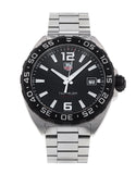 Tag Heuer Formula 1 Quartz Black Dial Silver Steel Strap Watch for Men - WAZ1110.BA0875