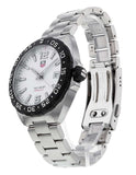 Tag Heuer Formula 1 White Dial Silver Steel Strap Watch for Men - WAZ1111.BA0875