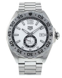 Tag Heuer Formula 1 Calibre 6 Automatic White Dial Silver Steel Strap Watch for Men - WAZ2013.BA0842