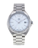 Tag Heuer Formula 1 Mother of Pearl White Dial Silver Steel Strap Watch for Women - WBJ1318.BA0666