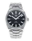Tag Heuer Link Quartz Black Dial Silver Steel Strap Watch for Women - WBC2110.BA0603