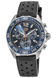 Tag Heuer Formula 1 Blue Dial Black Rubber Strap Watch for Men - CAZ1014.FT8024