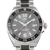 Tag Heuer Formula 1 Calibre 5 Anthracite Dial Two Tone Steel Strap Watch for Men - WAZ2011.BA0843