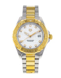 Tag Heuer Aquaracer Automatic Diamonds Silver Dial Two Tone Steel Strap Watch for Women - WBD2321.BB0320