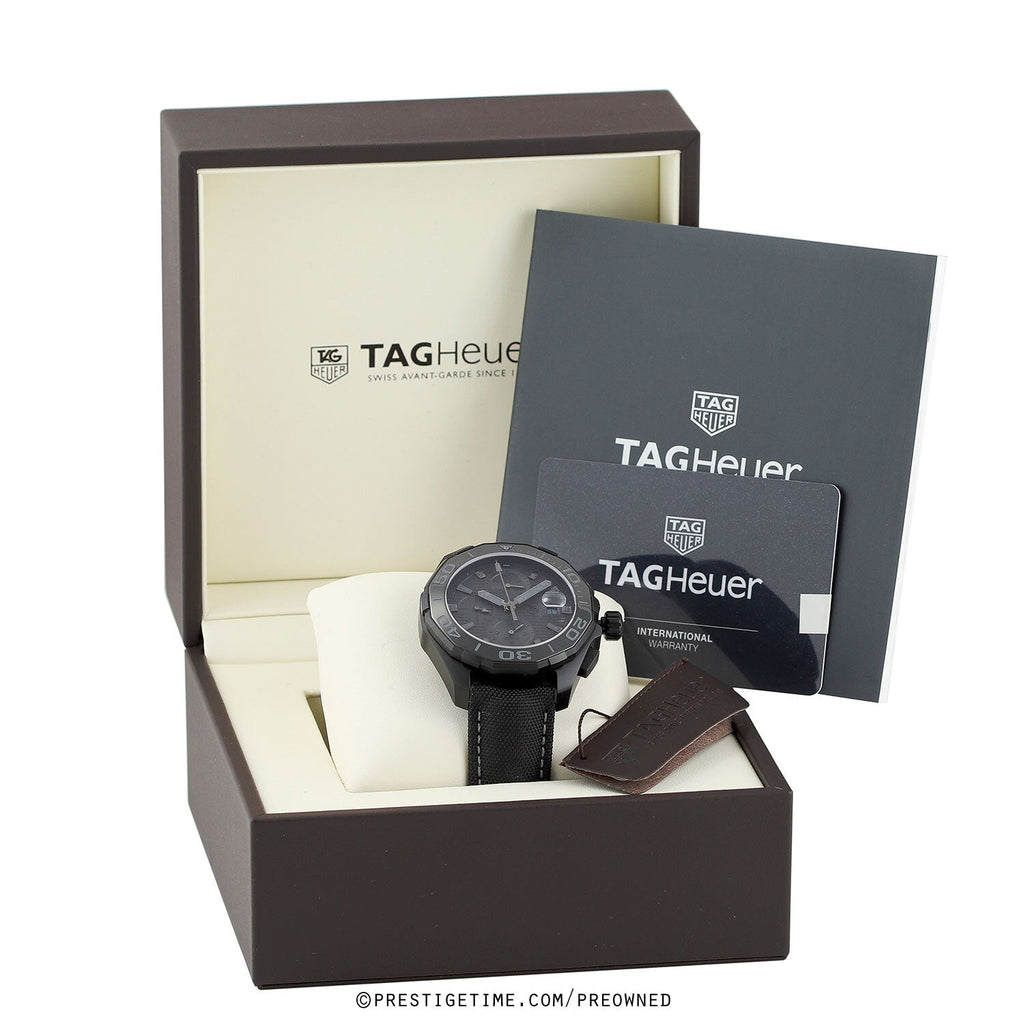 Tag Heuer Aquaracer Grey Titanium Dial Watch for Men - CAY218B.FC6370