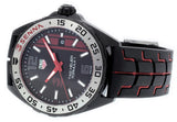Tag Heuer Formula 1 Senna Special Edition Black Dial Two Tone Rubber Strap Watch for Men - WAZ1014.FT8027