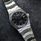 Tissot PRX Powermatic 80 Black Dial Silver Steel Strap Watch For Men - T137.407.11.051.00