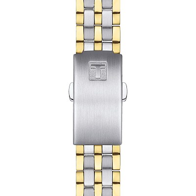 Tissot T Classic Dream Mother of Pearl Dial Two Tone Steel Strap Watch For Women - T033.210.22.111.00
