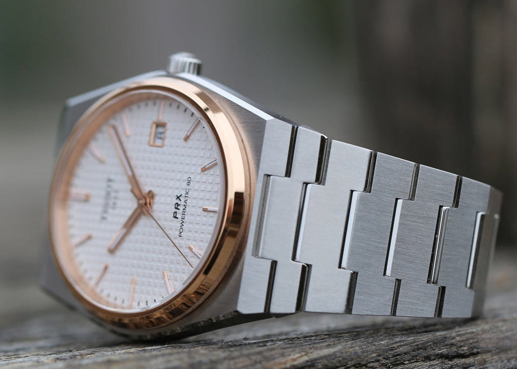 Tissot PRX Powermatic 80 Silver Dial Silver Steel Strap Watch For Men - T137.407.21.031.00