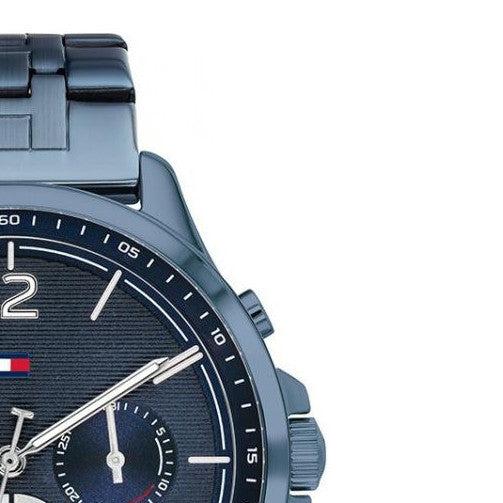 Tommy Hilfiger Harper Quartz Blue Dial Blue Steel Strap Watch For Women - 1782227