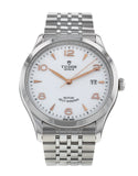 Tudor 1926 Automatic Silver Dial Silver Steel Strap Watch for Men - M91650-0001