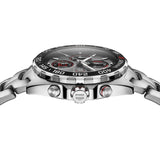 Tag Heuer Formula 1 Chronograph Senna Grey Dial Silver Steel Strap Watch for Men - CAZ201D.BA0633