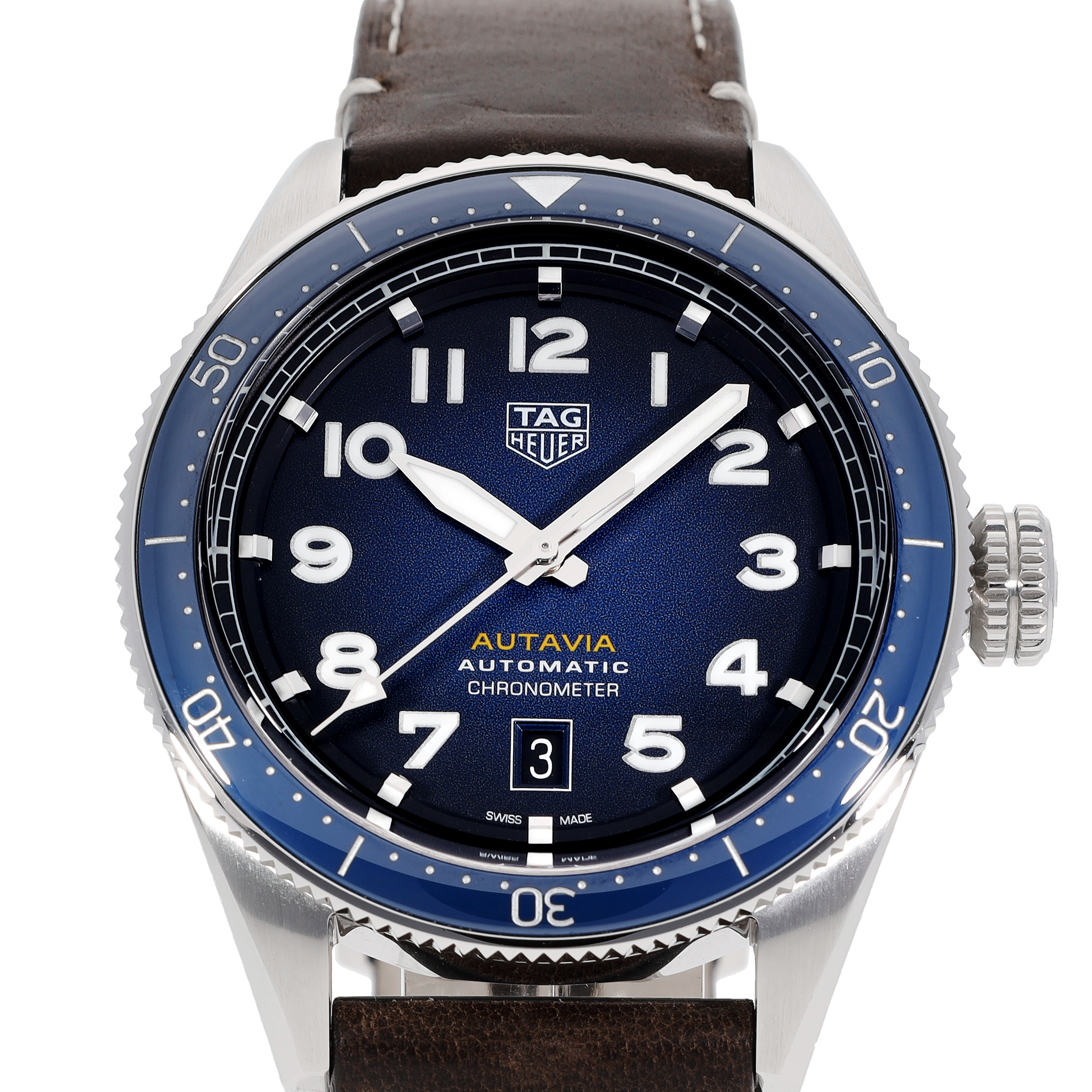 Tag Heuer Autavia Blue Dial Watch for Men - WBE5116.FC8266