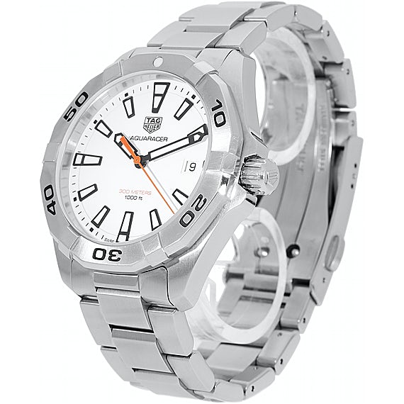 Tag Heuer Aquaracer White Dial Watch for Men - WBD1111.BA0928
