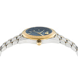 Versace Hellenyium Quartz Blue Dial Two Tone Steel Strap Watch For Men - VEVK00520