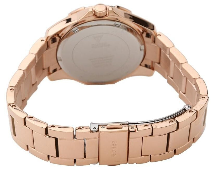 Guess Phantom Mini Rose Gold Dial Rose Gold Steel Strap Watch for Women - W0235L3