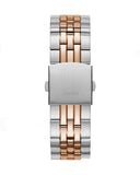 Guess Odyssey Blue Dial Two Tone Steel Strap Watch For Men - W1107G3