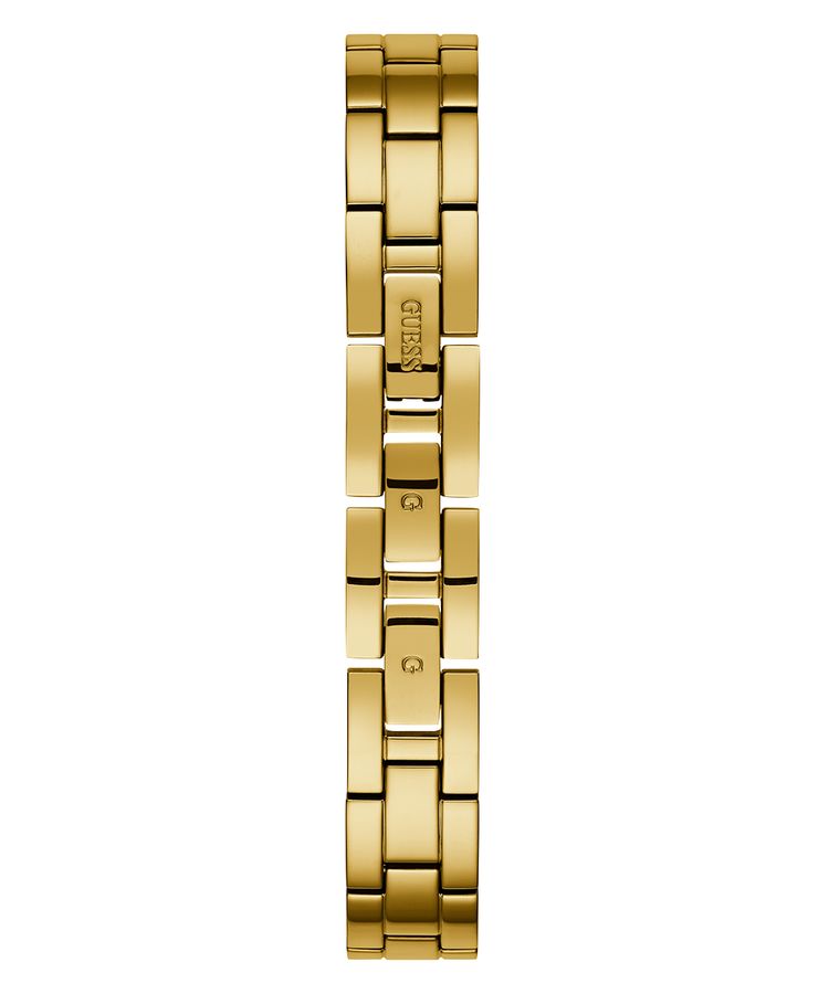 Guess Lola Quartz Gold Dial Gold Steel Strap Watch For Women - W1145L3
