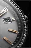 Tag Heuer Carrera Diamonds Anthracite Black Dial Black Leather Strap Watch for Women - WAR1115.FC6392