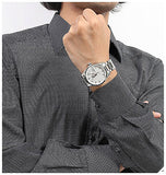 Tag Heuer Carrera Calibre 5 Automatic White Dial Silver Steel Strap Watch for Men - WAR201B.BA0723