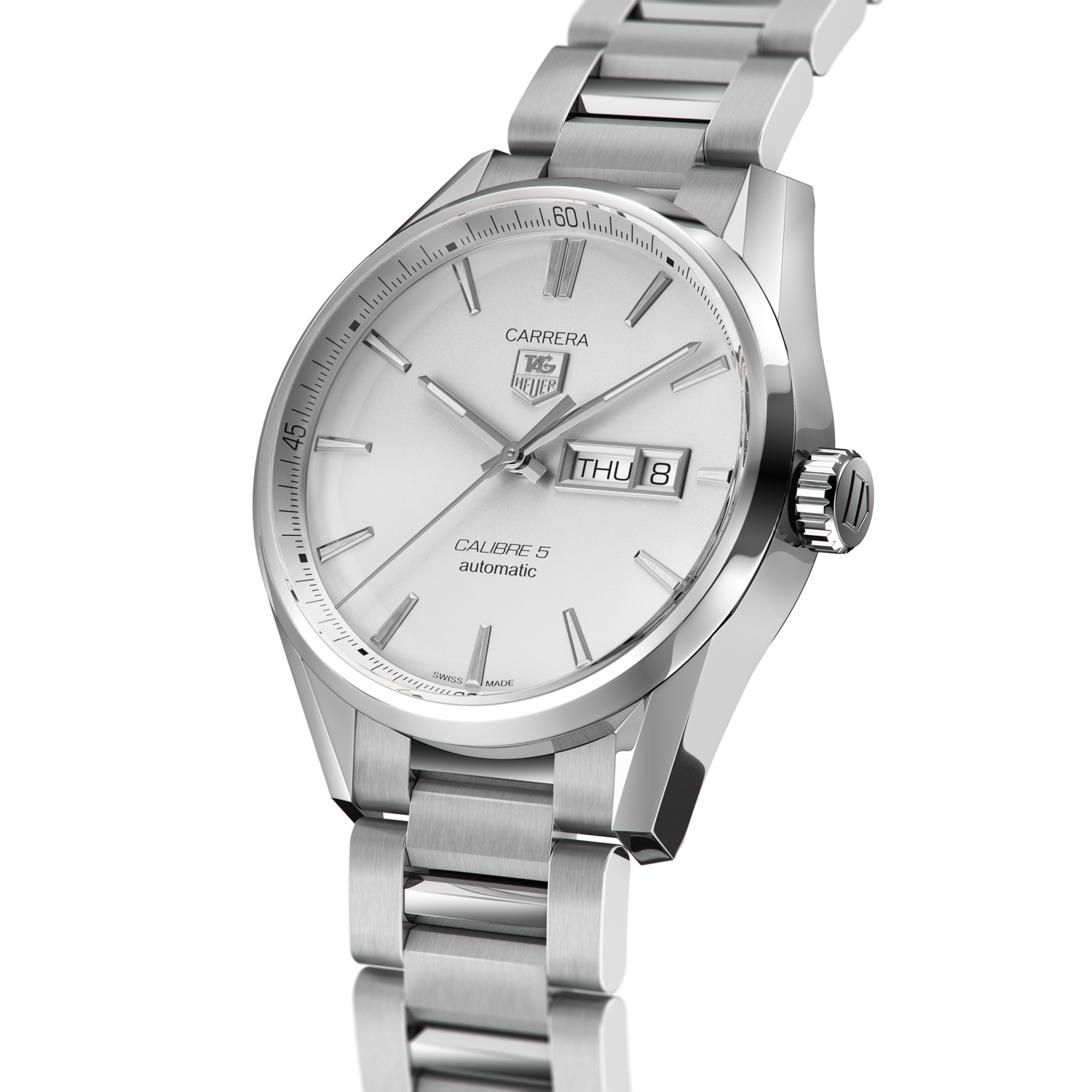 Tag Heuer Carrera White Dial Watch for Men - WAR201B.BA0723