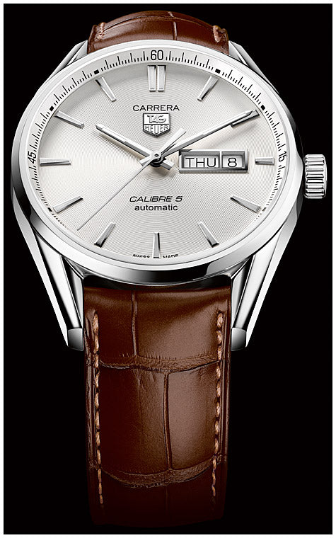 Tag Heuer Carrera Silver Dial Watch for Men - WAR201B.FC6291