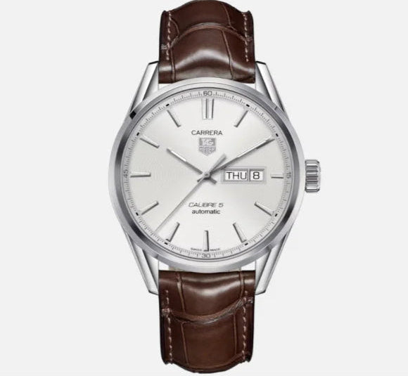 Tag Heuer Carrera Silver Dial Watch for Men - WAR201B.FC6291