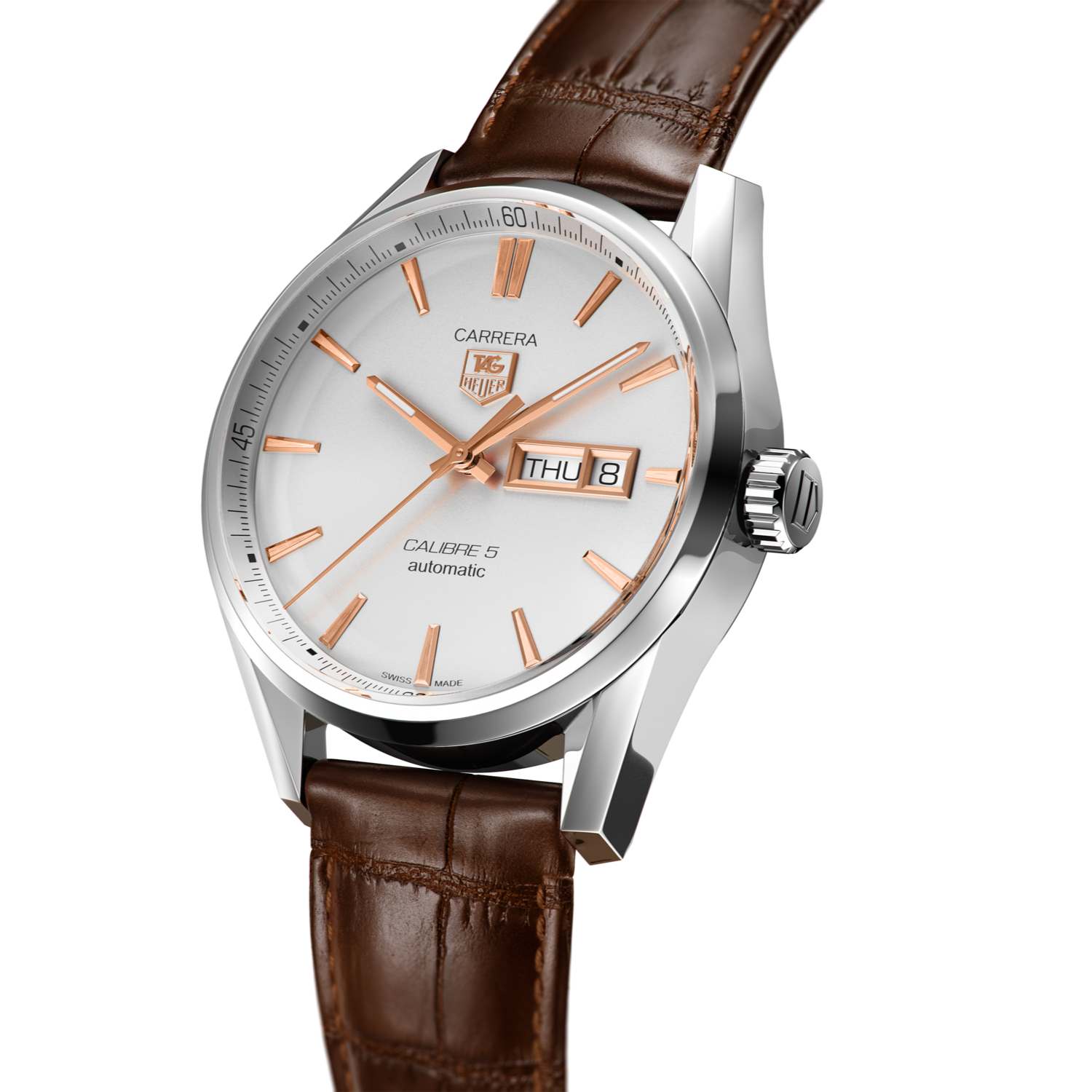 Tag Heuer Carrera White Dial Watch for Men - WAR201D.FC6291