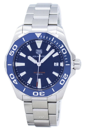 Tag Heuer Aquaracer Blue Dial Watch for Men - WAY111C.BA0928