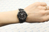 Tag Heuer Aquaracer Quartz Mother of Pearl Black Dial Black NATO Strap Watch for Women - WAY131M.FT6092