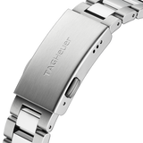 Tag Heuer Aquaracer Quartz Black Dial Silver Steel Strap Watch for Women - WAY131M.BA0748