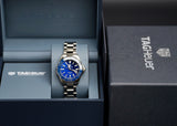 Tag Heuer Aquaracer Blue Dial Silver Steel Strap Watch for Women - WAY131S.BA0748