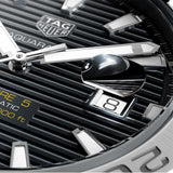 Tag Heuer Aquaracer Automatic Black Dial Silver Steel Strap Watch for Men - WAY2010.BA0927