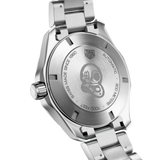 Tag Heuer Aquaracer Automatic Black Dial Silver Steel Strap Watch for Men - WAY2010.BA0927