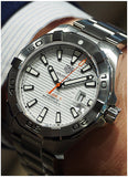 Tag Heuer Aquaracer White Dial Watch for Men - WAY2013.BA0927