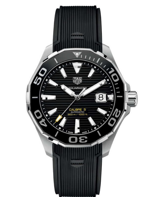 Tag Heuer Aquaracer Black Dial Watch for Men - WAY201A.FT6142