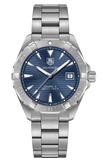 Tag Heuer Aquaracer Automatic Blue Dial Silver Steel Strap Watch for Men - WAY2112.BA0928