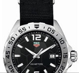 Tag Heuer Formula 1 Quartz Black Dial Black NATO Strap Watch for Men - WAZ1015.FC8198