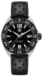 Tag Heuer Formula 1 Quartz Black Dial Black Rubber Strap Watch for Men - WAZ1110.FT8023