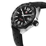 Tag Heuer Formula 1 Quartz Black Dial Black Rubber Strap Watch for Men - WAZ1110.FT8023