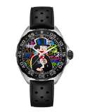 Tag Heuer Formula 1 Alec Monopoly Special Edition Black Rubber Strap Watch for Men - WAZ1117.FT8023