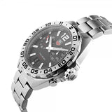Tag Heuer Formula 1 Black Dial Silver Steel Strap Watch for Men - WAZ111A.BA0875