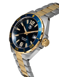 Tag Heuer Formula 1 Analog Blue Dial Two Tone Steel Strap Watch for Men - WAZ1120.BB0879